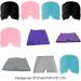 Dajidafu Eye Patch Multifunctional Gel Migraine Relief Hat Lightweight Eyepatches Sleeping Covers Cooling Cover Tension Women Double Layer/Pink - Buy Online on SooperMarket.com