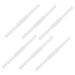 Exceart 60 pcal masking hooks Face cover hearing protection Face cable Extendable earring hooks Ocean belt adjuster ear protection hook mouth protection holder hanger pp adjustable white earrings 20x1.8cmx3pcs
