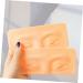 Baluue 4pcs Eyebrow Practice Block Makeup Practice Eye Make up Training Skin Practice Eye Board 16x7cm As Shown - Buy Online on SooperMarket.com