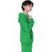 Amropi Boy's Hooded Tracksuit Set | 2-Piece Sweatshirt & Jogging Pants | Ages 3-12 | Green - Size 9-10 Years - Buy Online on SooperMarket.com