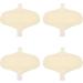 Reusable Menstruation Upholstery Set - 4 Breathable Soft Yellow Cotton Cloths for Women | Eco-Friendly Sanitary Solutions - Buy Online on SooperMarket.com