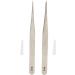 Premium Stainless Steel Fine Tweezers - Durable Portable & Glossed for Precision Control | Ideal for Hearing Aid Adjustment - Buy Online on SooperMarket.com