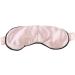 Zeiwohndc Double Sided Imitation Silk Satin Sleep Eye Mask - Women's Solid Color Anti-Aging Skin Care Blindfold with Elastic Band - Buy Online on SooperMarket.com