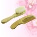 STAHAD Baby Grooming Kit - Anti-static Massage Bath Comb & Detangling Brush for Newborns - Wooden Shower Spa Set for Toddlers - Buy Online on SooperMarket.com
