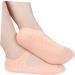 minkissy 2 Pairs Plantar Inserts Silicone Socks Foot Care Insoles for Plantar Spa Gel Socks Spa Moisture Socks Heel Socks for Cracked Heels Room Socks Elastic Heel Cover - Buy Online on SooperMarket.com