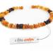 Amber necklace dog amber collar dog tick protection cat & dogs 100% Baltic amber raw from Lithuania 52