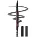 Black Eyebrow Pencil Waterproof Eye Brow Pencils for Women Black Eye Pencil Black Brow Pencil Black Eyebrow Pen Black Black Eye Brow Pencils for Women #1 Black