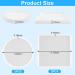 Thickened Coaster & Candle Holder Resin Molds - 4pc Set for DIY Epoxy Resin Casting and Home Decor - Buy Online on SooperMarket.com