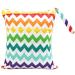 Wet Dry Bag Baby Nappy Organizer Bag Baby Diaper Bag Waterproof Zipper Bag Washable Reusable Baby Cloth Wet Bag (Color 4 L) Color 4 L