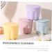 minkissy 10 Sets Pp Washing Bowl Silicone Rinsing Bowl Brush Cleaning Tool Make Brush Cleaning Bowl Cosmetic Scrubber Mat Brush Clean Bowl Cleaner Silica Gel Makeup Brush - Buy Online on SooperMarket.com