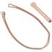 Stress Relief Mindful Necklace Increase Lung Volume Reduce Anxiety Mindful Breathing Necklace Skin Friendly for Men for Daily Wear (Rose Gold) - Buy Online on SooperMarket.com