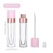 CAIYA 12Pcs Lip Gloss Tubes 6.4ml Empty Containers for DIY Lip Gloss - Pink Rose Gold | Refillable Lipstick Tubes with Rubber Stoppers - Buy Online on SooperMarket.com