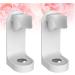 Elzey Wall-Mounted Electric Toothbrushes - 2-Piece Punch-Free Display Rack | White Electric Toothbrush Holder - Buy Online on SooperMarket.com