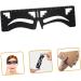 eyebrow design eyebrow card eyebrow measuring tool Eyebrow Positioning Ruler Metal eyebrow shape - Buy Online on SooperMarket.com