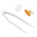 Hip Hop Teeth Single Removable Mouth Teeth Halloween Dentures Ornaments Accessories Teeth (Orange)