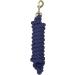 TrustBreech 10ft Solid Cotton Lead Rope - Made in USA - 5/8 inch Thick - Heavy-Duty Bolt Snap - Handmade Soft Dark Grey Blue - Buy Online on SooperMarket.com