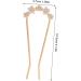 Gogogmee Pearl Hairpin Hair Accessories Hair Clip Hair Jewelry Hair Pins Pearl Hair Sticks Pearl Hair Fork Hair Chopsticks for Women Hairpin for Women Hair Forks French Pin Imitation Pearls - Buy Online on SooperMarket.com
