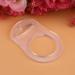 10pcs BPA Free Multi Silicone Pacifier Clips Adapter | Easy to Clean | 20mm Baby Holder - Transparent - International Shipping - Buy Online on SooperMarket.com