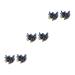 VILLCASE 6 Pcs Colorful Crystal Clusters Fish Decorations for Tank Druzy Geode Natural Stones Gem Display Colorfulx3pcs 3X3CMx3pcs