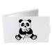 Azeeda 'Panda Eating' Compact/Travel/Pocket Makeup Mirror (CM00001540)