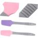 Fomiyes 4-Pack Silicone Wax Spatulas - Non-Stick Hair Removal Tool for Easy Waxing & Scraping - Buy Online on SooperMarket.com