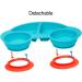 Baby Silicone Placemat Non-Slip Feeding Plate for Toddlers - BPA-Free, FDA Approved, Dishwasher Safe (New Car Blue) - Buy Online on SooperMarket.com