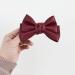 4-Piece Handmade PU Leather Hair Bow Clip Set for Women - Bow Alligator Clips Hair Barrettes - Buy Online on SooperMarket.com