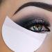 100PCS Eyeshadow Pads Stencils Eyeshadow Eye Eyeshadow Gel Pad Patches For False Eyelash Extensions Sticker Lip Makeup(White 1.97inchx2.68inch) - Buy Online on SooperMarket.com