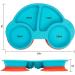 Baby Silicone Placemat Non-Slip Feeding Plate for Toddlers - BPA-Free, FDA Approved, Dishwasher Safe (New Car Blue) - Buy Online on SooperMarket.com