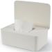 Wet wipes box baby wet wet cloth box white storage box box for damp toilet paper moist cloth box with lid holds the towels wet paper box for home and office white 18.5 x 12.2 x 7 cm