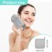 URAQT 6 Pack Face Cloths Make Up Remover 7.87 * 7.87in Soft Microfibre Face Wipes for Reusable Makeup Remover Cloth Washable Ultra Soft Facial Cleansing Wipe Cloths (Grey) 6 Pcs-Grey - Buy Online on SooperMarket.com