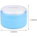 OSALADI Blue Baby Powder Container with Puff - Travel Size Talcum Storage Box for Face & Body - Hand Holder Included - 1 Pack - Buy Online on SooperMarket.com