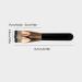 Teksome Foundation Brush Contour Soft Makeup Brush Pentagram Shaped Women Cosmetics Buffing Blending Brush with Ergonomic Handle for Business Trip Dating - Buy Online on SooperMarket.com
