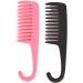 Wide Tooth Combs Of Hook Handle Detangling Reduce Hair Loss Comb Pro Hairdress Salon Dyeing Styling Brush Tools (Color : Random 1pc Size : 1 size) 1 size Random 1pc - Buy Online on SooperMarket.com