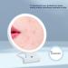 Ruuizksa 10X Magnifying Makeup Mirror with Lights and Magnification 3 Colors Desktop LED Mirror and Vanity Mirror for Travel - Buy Online on SooperMarket.com