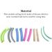 Dajidafu 6 Pairs Eyelash Curling Tool Reusable Silicone Eye Lash Ironing Tools Replacement Part Makeup for Professional Salon - Buy Online on SooperMarket.com