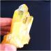 Yellow Aura Quartz Crystal Natural Quartz Cluster Specimen Rough Stones and Minerals Home Decor Home Collections - Buy Online on SooperMarket.com
