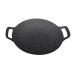 34cm Grill Pan Korean Round Non-Stick Barbecue Camping Pan Travel Outdoor Frying Barbecue Accessories L5I5 BBQ