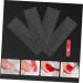 Mikinona 10 Sheets Nail Stickers Gel Nail Wraps with Fingernail Pedicure Stickers Bandelette Clear Nail Wraps Gel Pedicure Kit Gel Nail Strips Manicure Strips P dicure Tip Double Sided Tape - Buy Online on SooperMarket.com