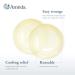 Ameda ComfortGel Nipple Gel Soothing Pads - Reusable Cooling Relief for Breastfeeding - 2 Count Pack for Nipple Pain Relief - Buy Online on SooperMarket.com