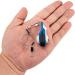 Tsudoku Adjustable Kayak Fishing Downrigger Clip - Trolling Release Clip | 5.5x1.7x2.6 cm | Blue | International Shipping - Buy Online on SooperMarket.com