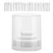 48 Slots Clear Nail Drill Case Holder - Manicure Tool Organizer & Display Stand for Nail Drill (White) - Buy Online on SooperMarket.com