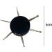 perfk 2xMultipurpose Nail Dotting Tool Drawing Nail Pens Painting Embossing Rhinestone Picker 6 Heads Black 3 Pcs - Buy Online on SooperMarket.com