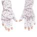 dsbdrki UPF 50+ Manicure Gloves Anti UV Shield Gloves for Gel Nail Lamp Nail Art Fingerless Glove for Manicure Dryer Long 11.5x40 cm
