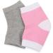 Milist Toe Gel Socks for Cracked Heels | Silicone Heel Sleeves & Moisturizing Socks for Dry Feet | Open Toe Foot Protectors - Buy Online on SooperMarket.com