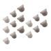 Hearing Amplifier Ear Plugs Silicone Hearing Amplifier Domes Black Outside