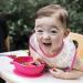 Green Sprouts Learning Bowl for 9+ Months - Pink Baby Feeding Bowl - Buy Online on SooperMarket.com