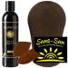 Tan Physics Self Tanner 8 Fl Oz - Includes Face & Body Mitts Black Exfoliation Gloves Travel Bag | True Color Sunless Tanner - 6 Piece Set - Buy Online on SooperMarket.com