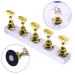 New Magnetic Acrylic Manicure Tools Nail Practice Hand Nail Exercise Base Nail Supplies Nail Tips Gold Display Stand