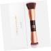 Shop Housoutil Double-Ended Makeup Brush - Flat Top Foundation & Contour Brush for Mineral Makeup | Premium Quality Cosmetics Tool - Buy Online on SooperMarket.com